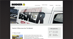 Desktop Screenshot of becker.at
